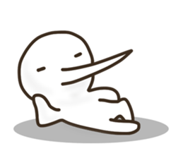 The boy that a nose is sharp 3 sticker #8840918