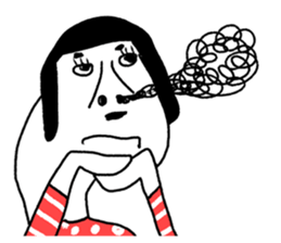 Sentimental Girl sticker #8840979