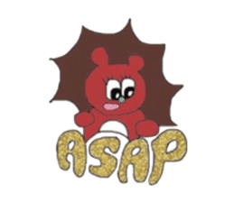 colorful pop bear2 sticker #8840998