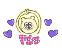 colorful pop bear2 sticker #8841001