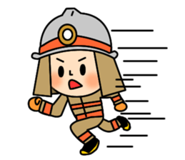 Fire Fighter and EMT-English sticker #8841069