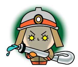 Fire Fighter and EMT-English sticker #8841070