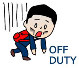 Fire Fighter and EMT-English sticker #8841078