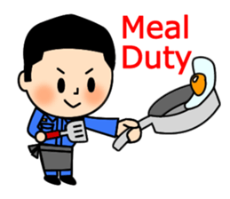 Fire Fighter and EMT-English sticker #8841086