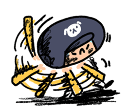 Fight! Baseball 3 sticker #8841152