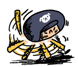 Fight! Baseball 3 sticker #8841152