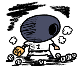 Fight! Baseball 3 sticker #8841155