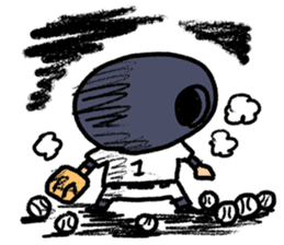 Fight! Baseball 3 sticker #8841155