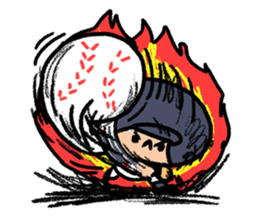 Fight! Baseball 3 sticker #8841159