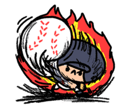 Fight! Baseball 3 sticker #8841159