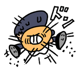 Fight! Baseball 3 sticker #8841162