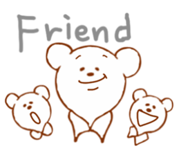 Natural bear sticker #8841562