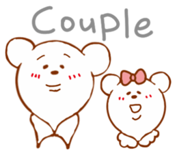 Natural bear sticker #8841563