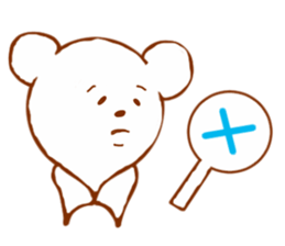 Natural bear sticker #8841572