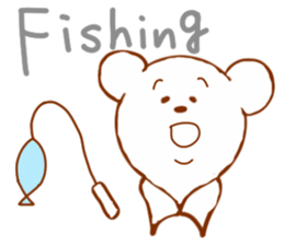 Natural bear sticker #8841573