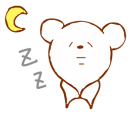 Natural bear sticker #8841574