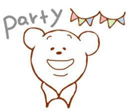 Natural bear sticker #8841576