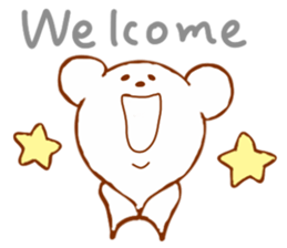 Natural bear sticker #8841581