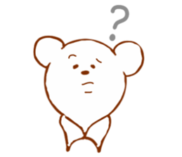 Natural bear sticker #8841582