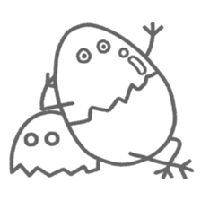 The Feeling of Egg 2 sticker #8841747