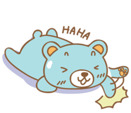 Cutie pastel bear sticker #8841777