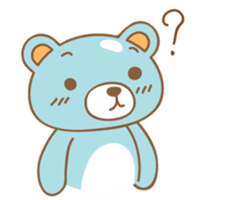 Cutie pastel bear sticker #8841778