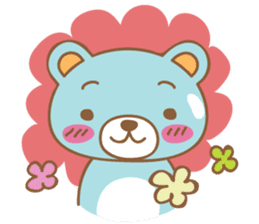 Cutie pastel bear sticker #8841781