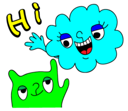 Monster's dearest friend sticker #8841880