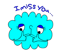 Monster's dearest friend sticker #8841885