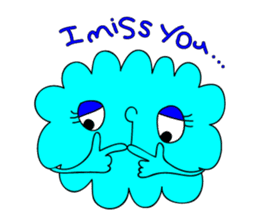 Monster's dearest friend sticker #8841885