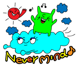 Monster's dearest friend sticker #8841890