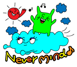 Monster's dearest friend sticker #8841890