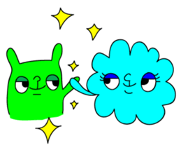 Monster's dearest friend sticker #8841891