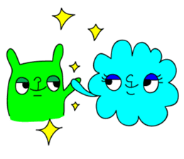 Monster's dearest friend sticker #8841891