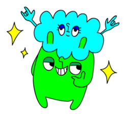 Monster's dearest friend sticker #8841892