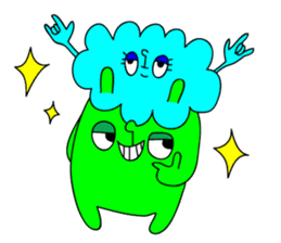 Monster's dearest friend sticker #8841892