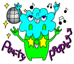 Monster's dearest friend sticker #8841893