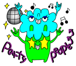 Monster's dearest friend sticker #8841893