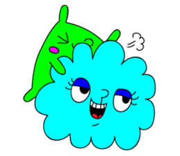 Monster's dearest friend sticker #8841904