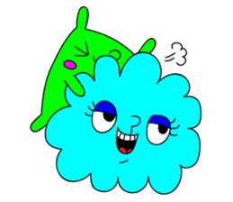 Monster's dearest friend sticker #8841904