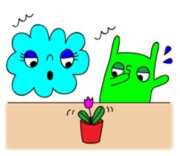 Monster's dearest friend sticker #8841906