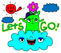 Monster's dearest friend sticker #8841909