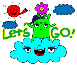 Monster's dearest friend sticker #8841909