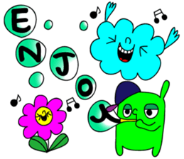 Monster's dearest friend sticker #8841913