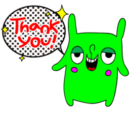 Monster's dearest friend sticker #8841916