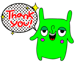 Monster's dearest friend sticker #8841916