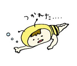 Hacchi of the bee sticker #8842105