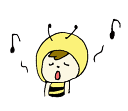 Hacchi of the bee sticker #8842109