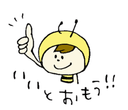 Hacchi of the bee sticker #8842110