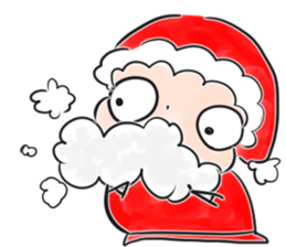 come on!santa claus sticker #8842200